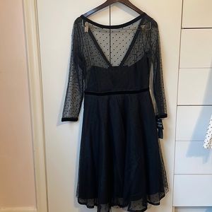 Marc Jacobs Velvet and Tulle Dress